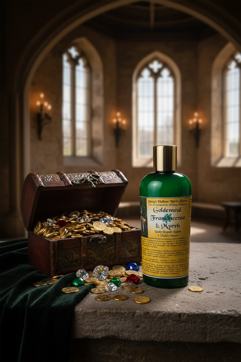 Goldenseal, Frankincense, & Myrrh Moisturizing Lotion