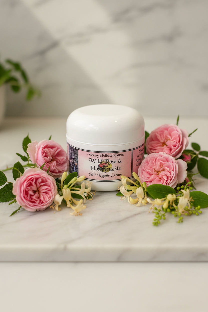 Wild Rose & Honeysuckle Skin Moisturizing Cream