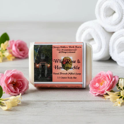 Wild Rose & Honeysuckle Soap